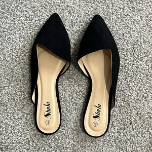 Black flats
